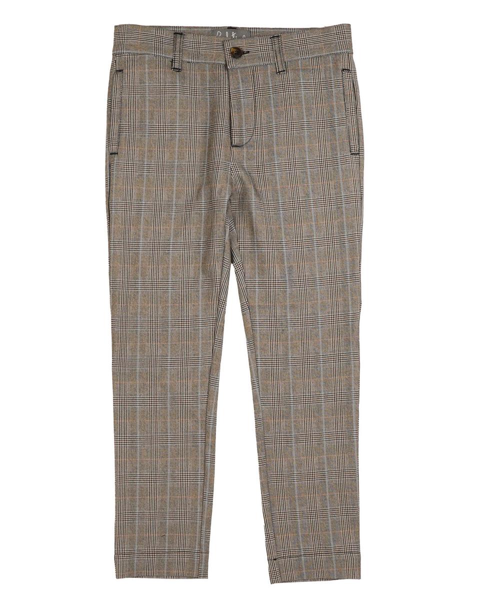 Noma Olive Plaid Houndstooth Slim Pants – Young Timers Boutique