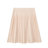 Nou Nelle Peach Pleated Peach Skirt