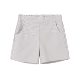 Nou Nelle Sage Striped Shorts