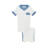 Noma Dusty Blue Grid Set