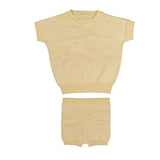 Noma Lemon Pique Texture Boxy Set
