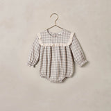 Noralee Fall Plaid Noelle Romper