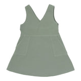 Numu Mint Green V Cut Denim Dress