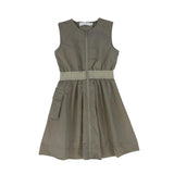 Bace Olive Zipper Cargo Jumper
