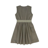 Bace Olive Zipper Cargo Jumper