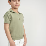 Teela Green Knit Sweater