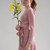Emm Mauve Wrap Over Top