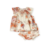 One Child Floral Ellis Floral Smocked Set