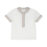 Harper James Plaid Brit Colored Stitched Set