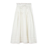 One Child White Tally Scalloped Trimming Set