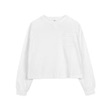 Poet White Pocket Amy Tee