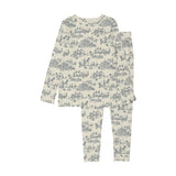 Bopop Blue Coastal Toile Pj's