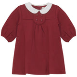 Pompomme Red/White Ponte Dress