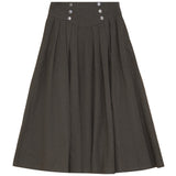 Pip+Pio Green V Yoke Skirt
