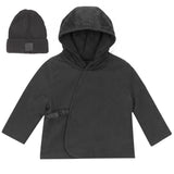 Mini P Grey Chunky Corduroy Jacket And Hat
