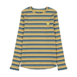Froo Stripe Piper T-Shirt Blue/Yellow