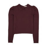 Prairie Burgundy Mila Sweater