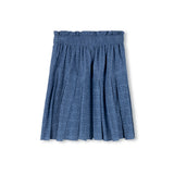 Papillon White/Blue Fann Set
