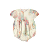 Bebe Organic Nostalgic Florals Paris Romper