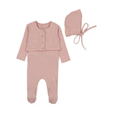 Bee & Dee Rose Perfect Pointelle Set