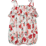 Pernille Red Flowers Iris Romper