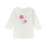 Phil and Phoebe White Haven Embroidered Detailed T-shirt