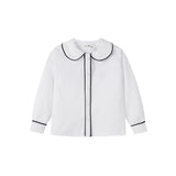 Nou Nelle Navy Piped Shirt