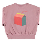 Piupiuchick Pink Lunch Break Sweatshirt