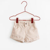 Please Mom Flecked Denim Shorts