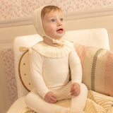 Bee & Dee Linen Pleated Knit Take Me Home Set