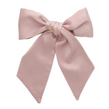 Project 6 Pink Mauve Prima Viscose Bow Clip