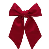 Project 6 Red Prima Viscose Bow Clip
