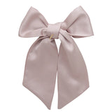 Project 6 Vanilla Mauve Prima Viscose Bow Clip