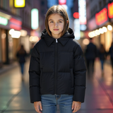 Scotch Bonnet Black Collar Down Coat