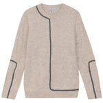 Mann Oat Contrast Detail Sweater