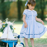 Antoinette Paris Blue Stripe Riviera Dress