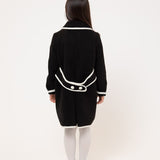 Piccola Ludo Black Rondine Coat