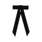 Project 6 Black Rebecca Velvet Clip