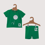 Retrokid Bright Green Ball Riley Logo Set