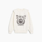 The New Society Whisper White Row Sweatshirt