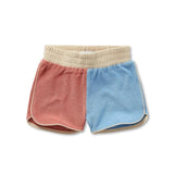 Sproet & Sprout Rose Dawn Colourblock Terry Shorts