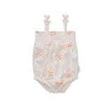 Sproet & Sprout Off-White Ice Cream Smock Romper