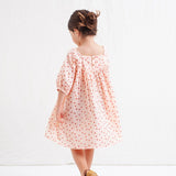 Tocoto Vintage Pink Heart Print Dress
