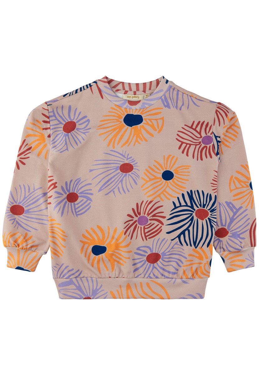 Soft Gallery Cameo Rose Flower Sweatshirt