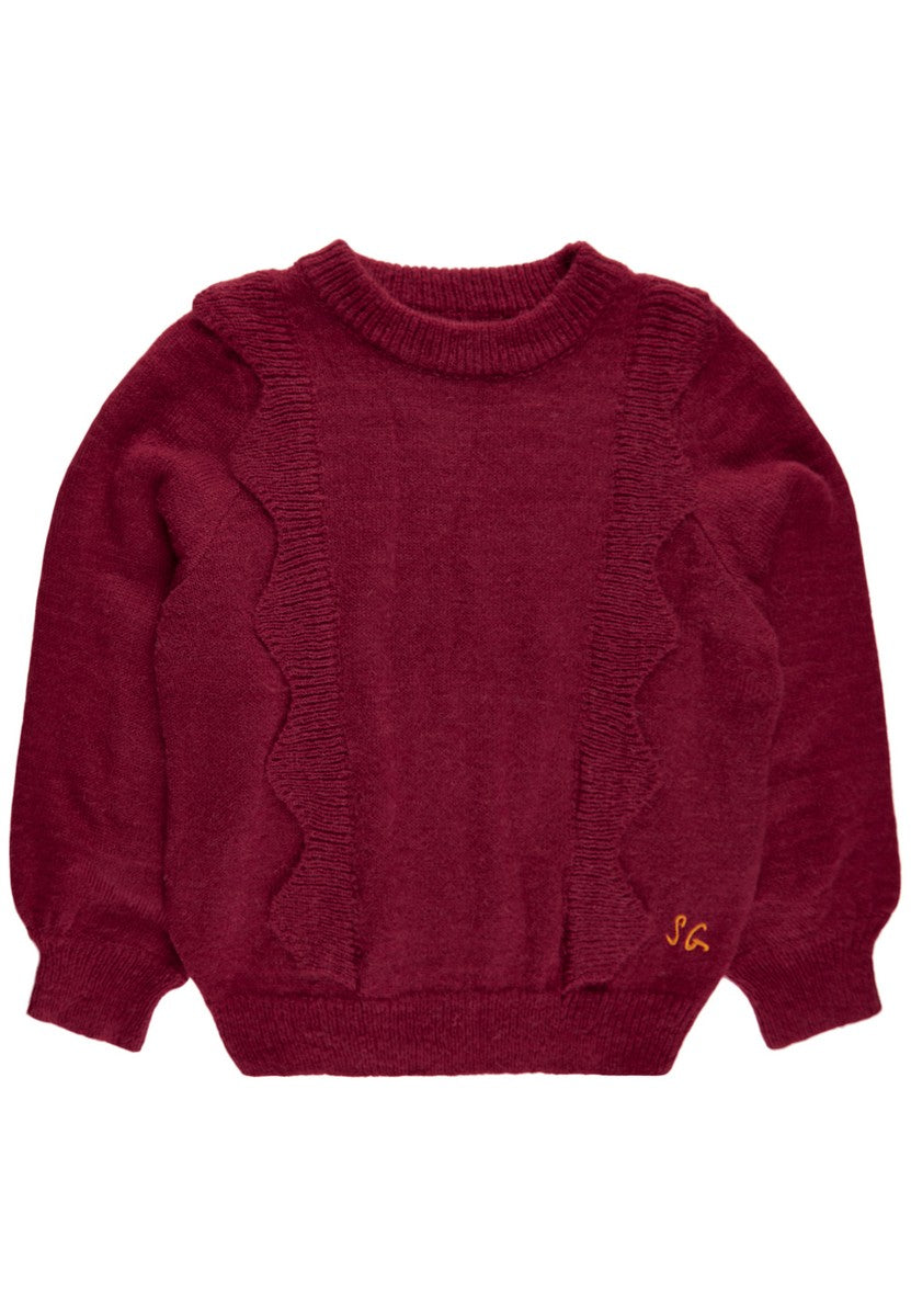 Soft Gallery Tibetan Red Sweater