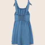 My Little Cozmo Chambray Denim Shell Dress