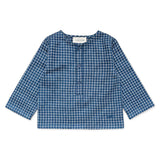Louis Louise Blue Check Oncle Shirt