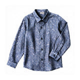 Bopop Blue Paisley Shirt