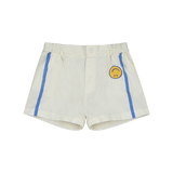 Bonmot Ivory Side Stripe Shorts