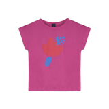 Bonmot Raspberry Flower T-Shirt